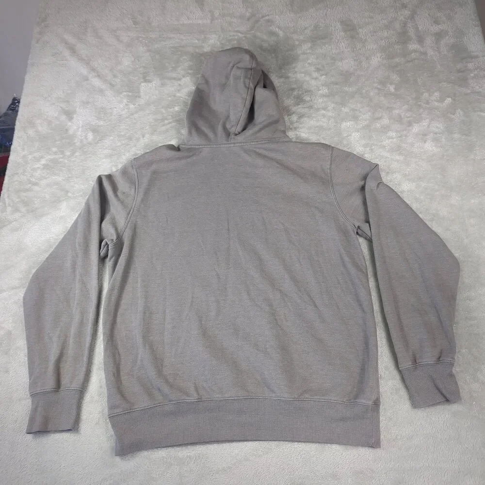 The North Face Men's Grey Half Dome Logo Pullover Hoodie Sweatshirt Size M
